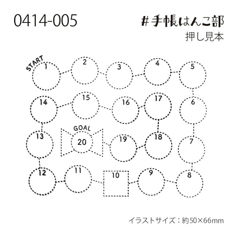 Kodomo no Kao Wooden Stamp - Flow Chart