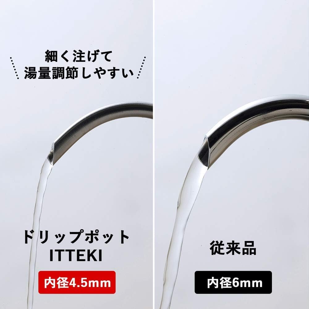 Kogu ITTEKI Stainless Steel Drip Kettle 0.7L