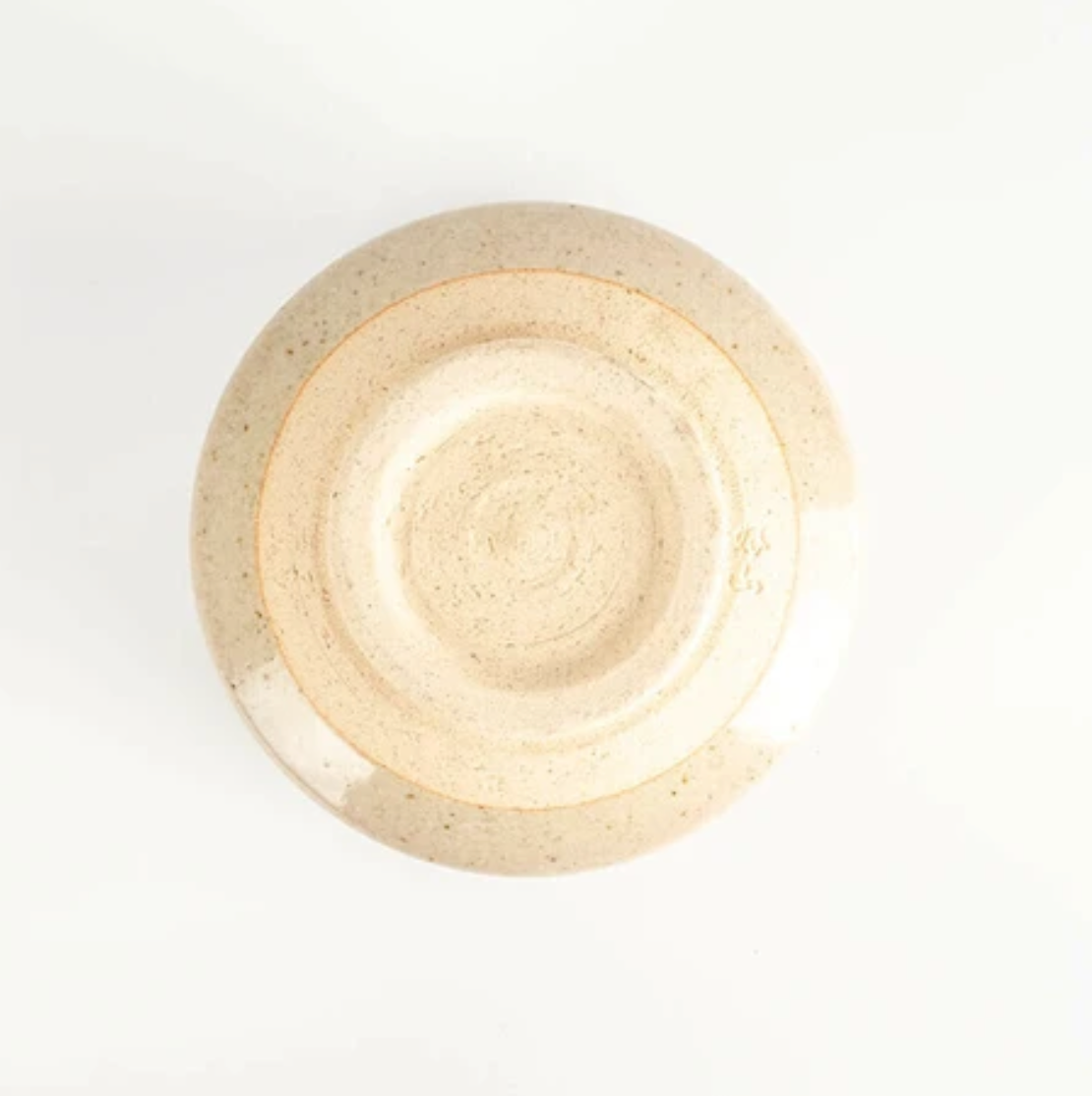 Kohiki Pink White Brush Matcha Bowl