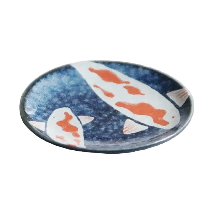 Koi round chopstick rest design comparison
