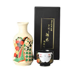 Kokeshi Shuki Sake Set - Sakura Maiko