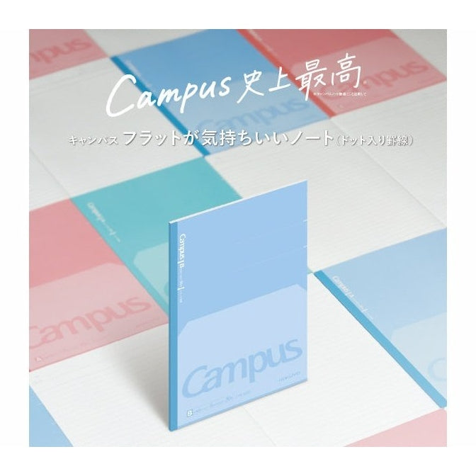 Kokuyo Campus Flat Notebook Semi-B5 - 6mm Ruled