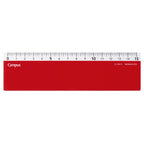 Kokuyo Campus Memorisation Sheet Ruler 15cm - Red