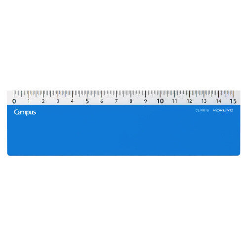Kokuyo Campus Memorisation Sheet Ruler 15cm - Blue
