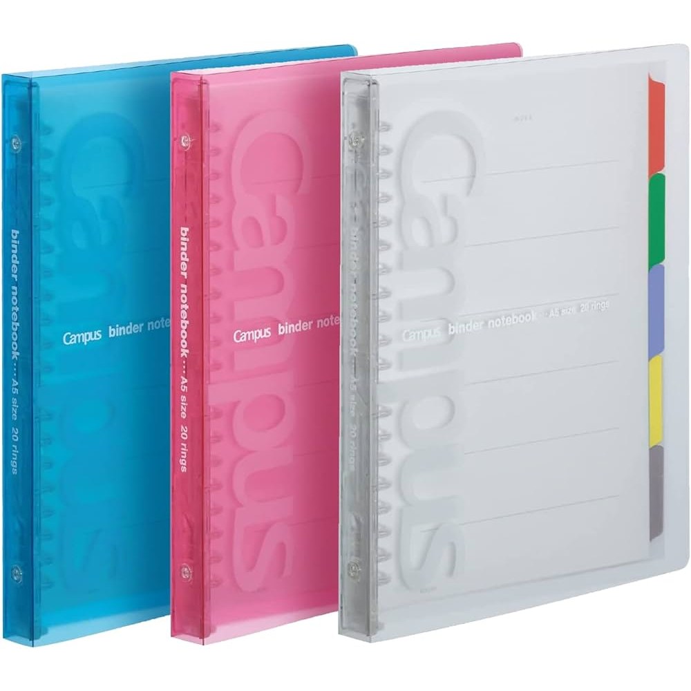 Kokuyo Campus Slide Binder Notebook - B5 Size - 26 rings