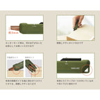 Kokuyo Hako-Ake 2Way Portable Cutter Scissor