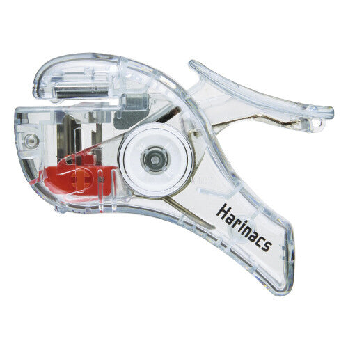 Kokuyo Harinacs Compact Alpha Stapler - Transparent White