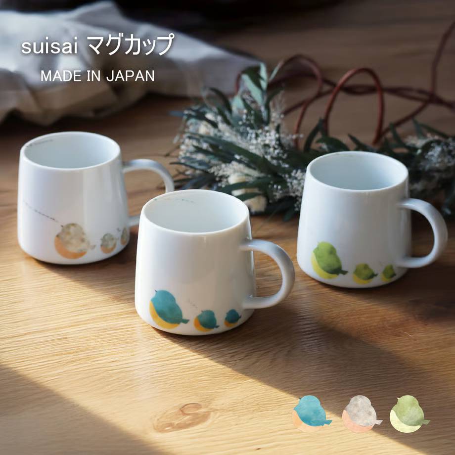 Komomono Kotori Suisai Mug 250ml