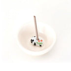 Kousaido Animal Incense Holder with Dish Panda
