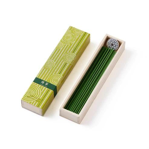 Kousaido Hyakurakukou Incense Sticks – Green Tea
