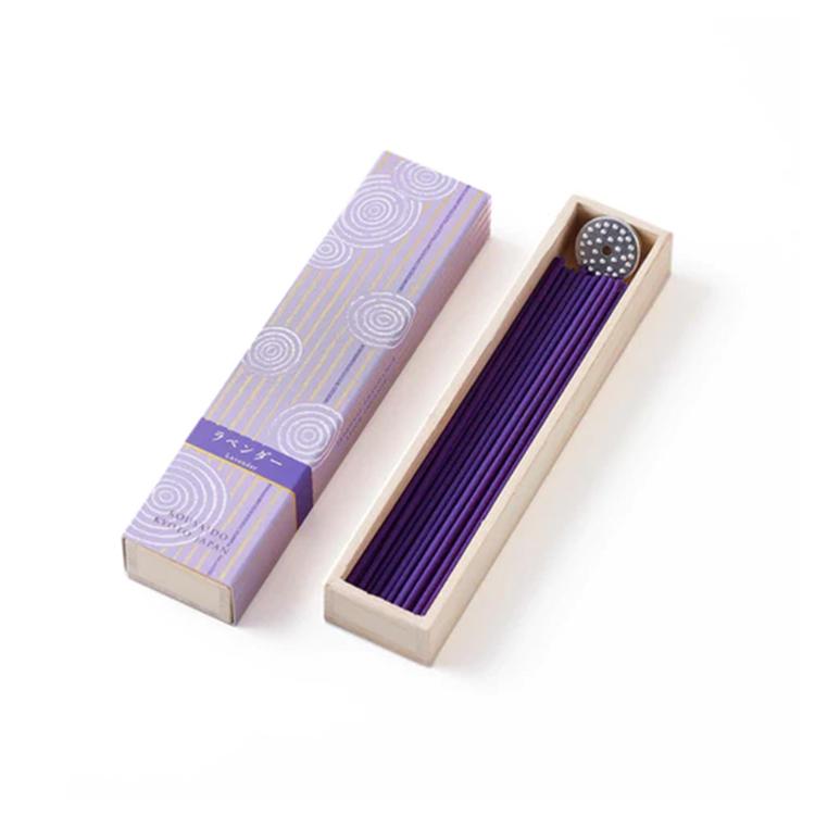 Kousaido Hyakurakukou Incense Sticks – Lavender