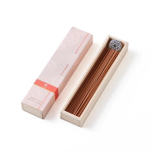 Kousaido Hyakurakukou Incense Sticks – Peach
