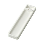 Kousaido Long Incense Holder – Nyuhaku Milky White