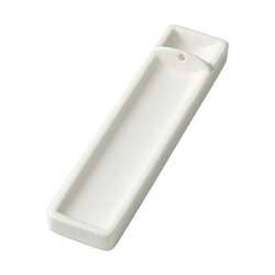 Kousaido Long Incense Holder – Nyuhaku Milky White