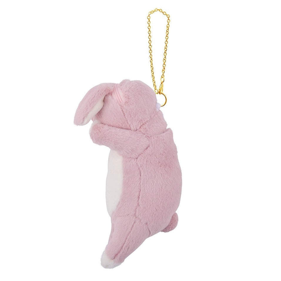Kubinekko Animal Card Pass Pouch - Rabbit