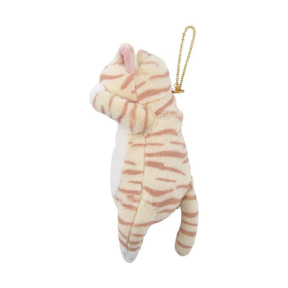 Kubinekko Animal Card Pass Pouch - Tora Cat