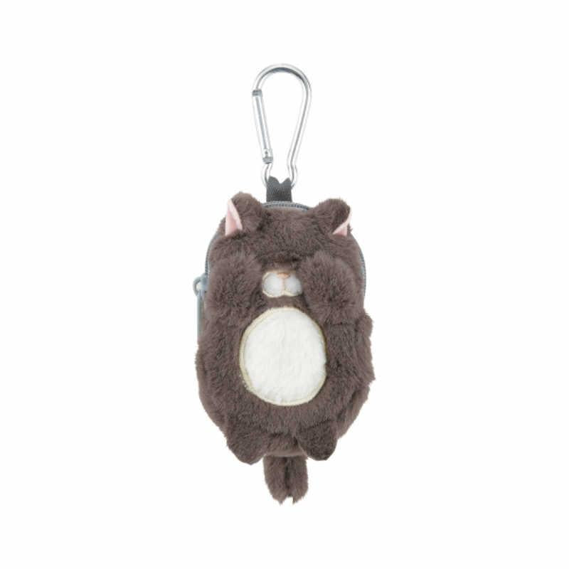 Kubinekko Animal Compact Mini Pouch - Black Cat