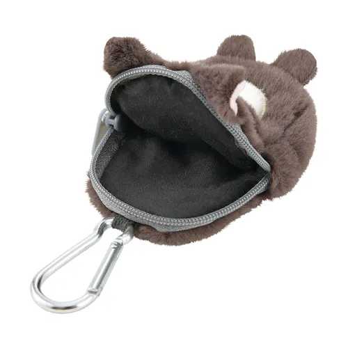 Kubinekko Animal Compact Mini Pouch - Black Cat