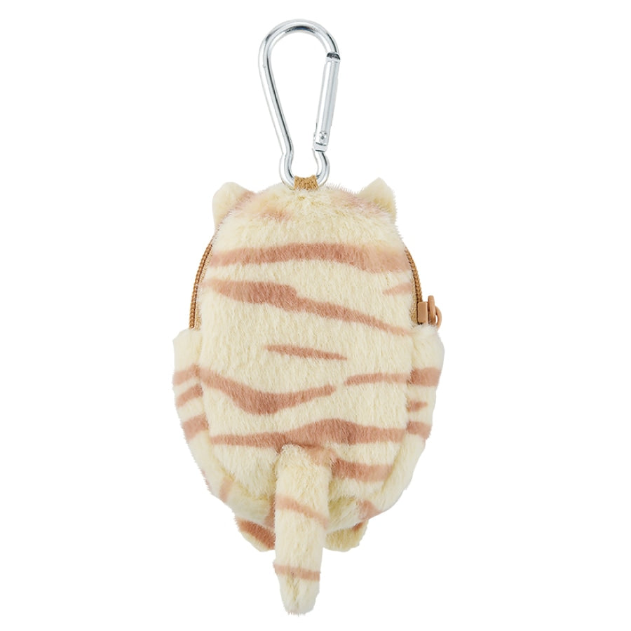 Kubinekko Animal Compact Mini Pouch - Tora Cat