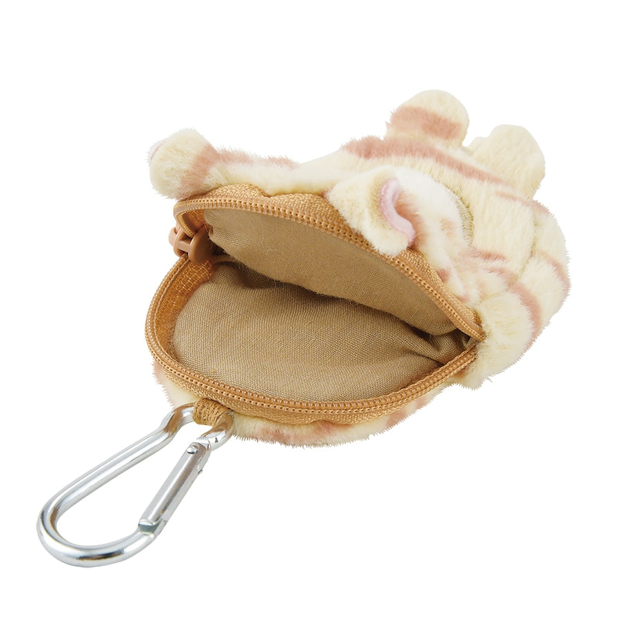 Kubinekko Animal Compact Mini Pouch - Tora Cat