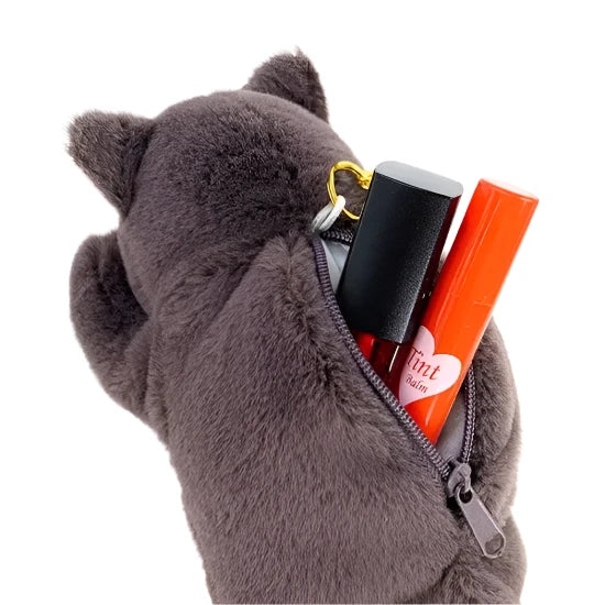 Kubinekko Animal Pouch - Black Cat