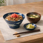 Kujira Whale Flared Donburi Bowl 16D