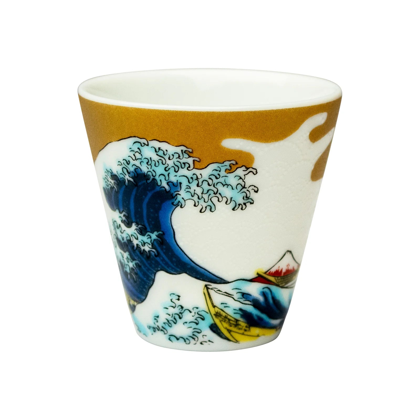 Kutani Engi Sake Cup - Wave