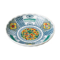 Kutani Hanadori Floral Plate 19D