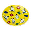 Kutani Mini Dish 9.5D - Sumo Wrestler