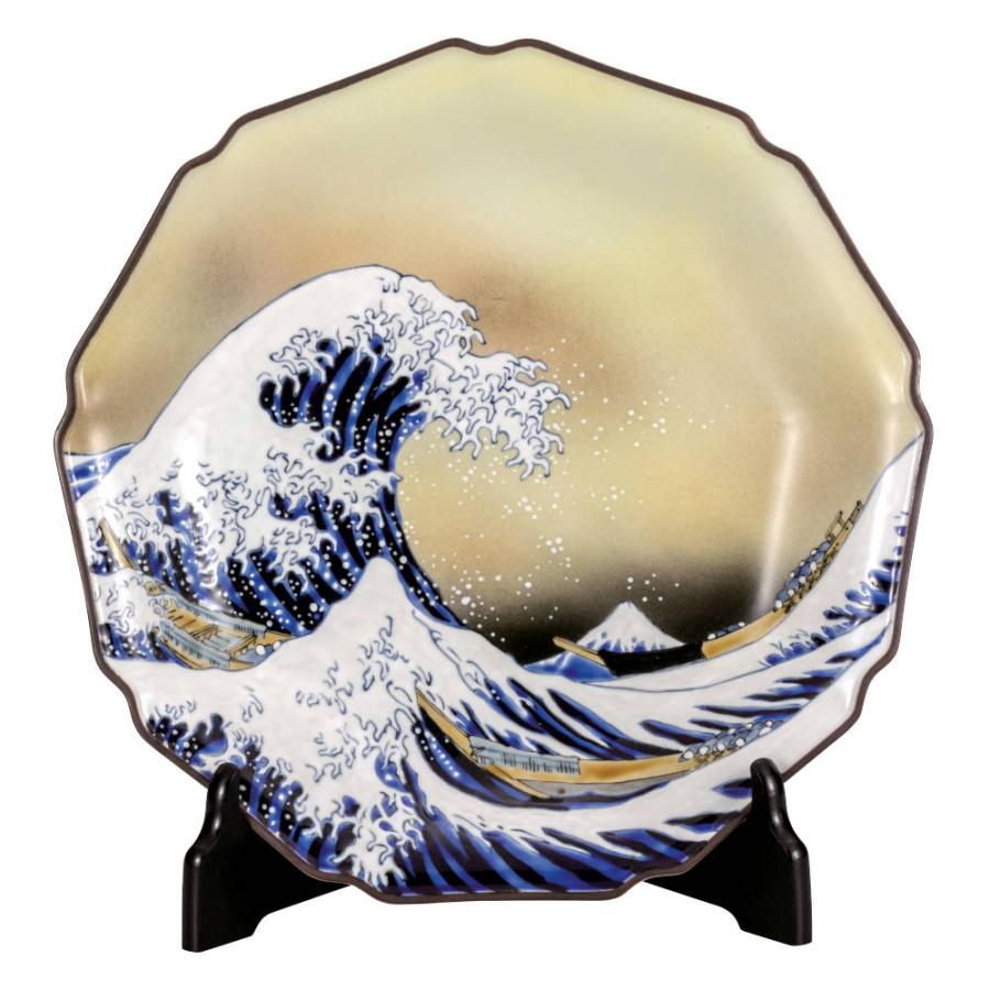 Kutaniyaki Great Wave Plate 30.5D