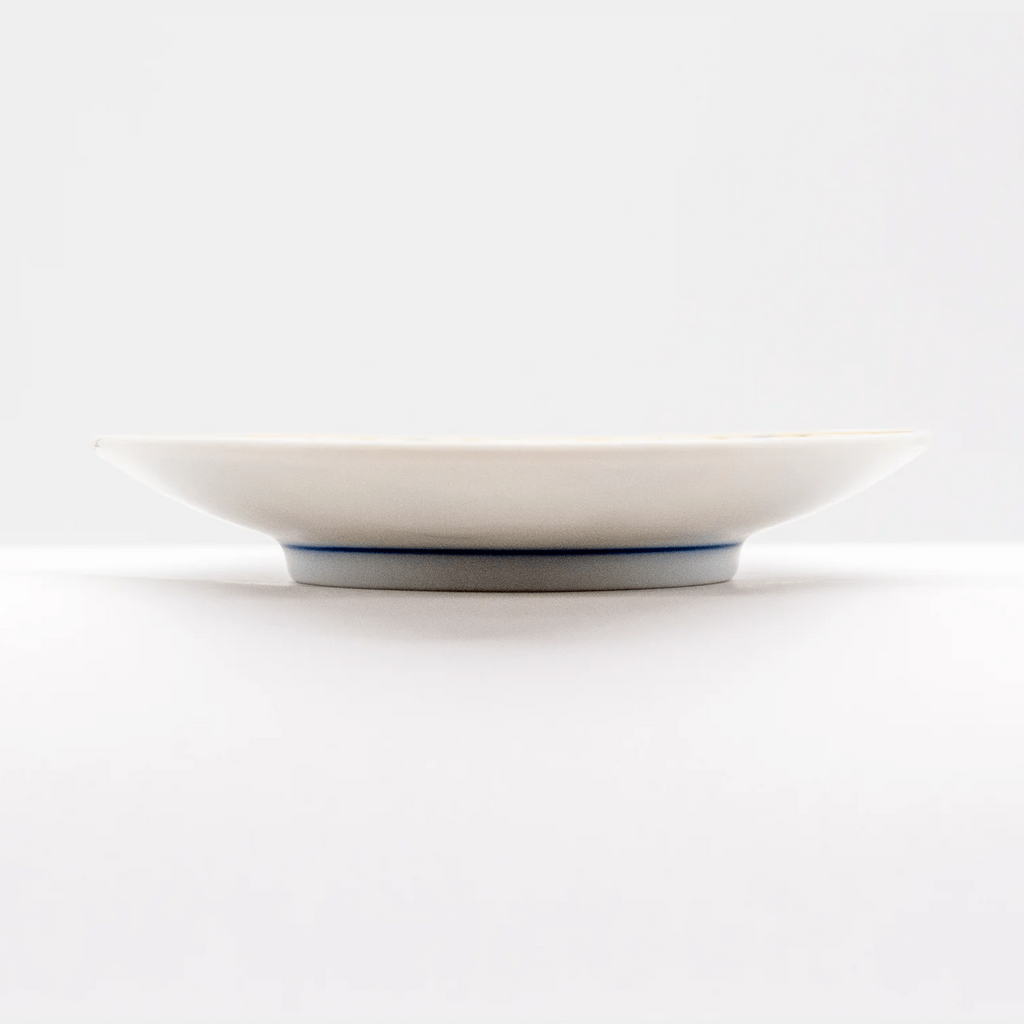 Kutaniyaki Mini Dish 9.5D - Shiba Dog