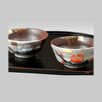Kutaniyaki Red and White Plum Sake Set 3P