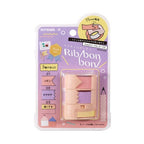 Kutsuwa washi tape cutter set in purple packaging with ribbon, zigzag, and thin cutting options