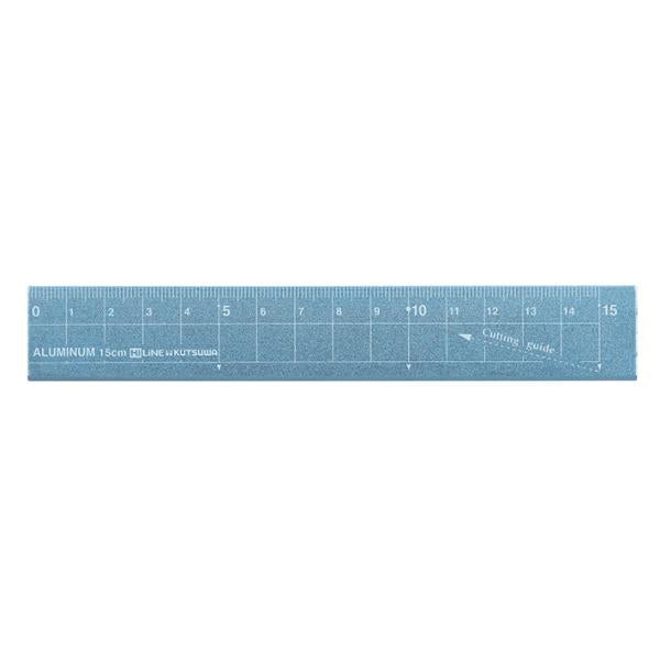 Kutsuwa Aluminium Ruler 15cm