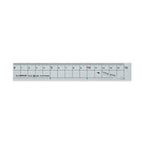 Kutsuwa Aluminium Ruler 15cm