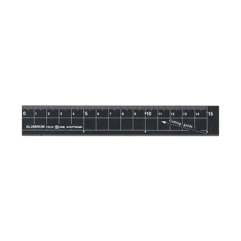 Kutsuwa Aluminium Ruler 15cm