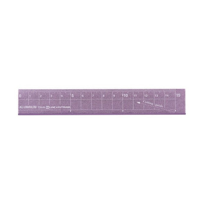 Kutsuwa Aluminium Ruler 15cm