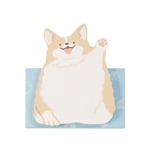 Kutsuwa Hai! Sticky Note - Corgi