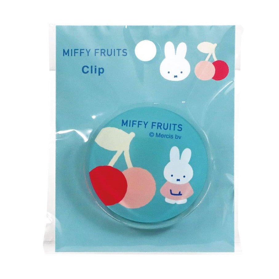 Kutsuwa Miffy Fruits Clip - Blue