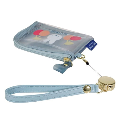 Kutsuwa Miffy Fruits Pass Case - Blue