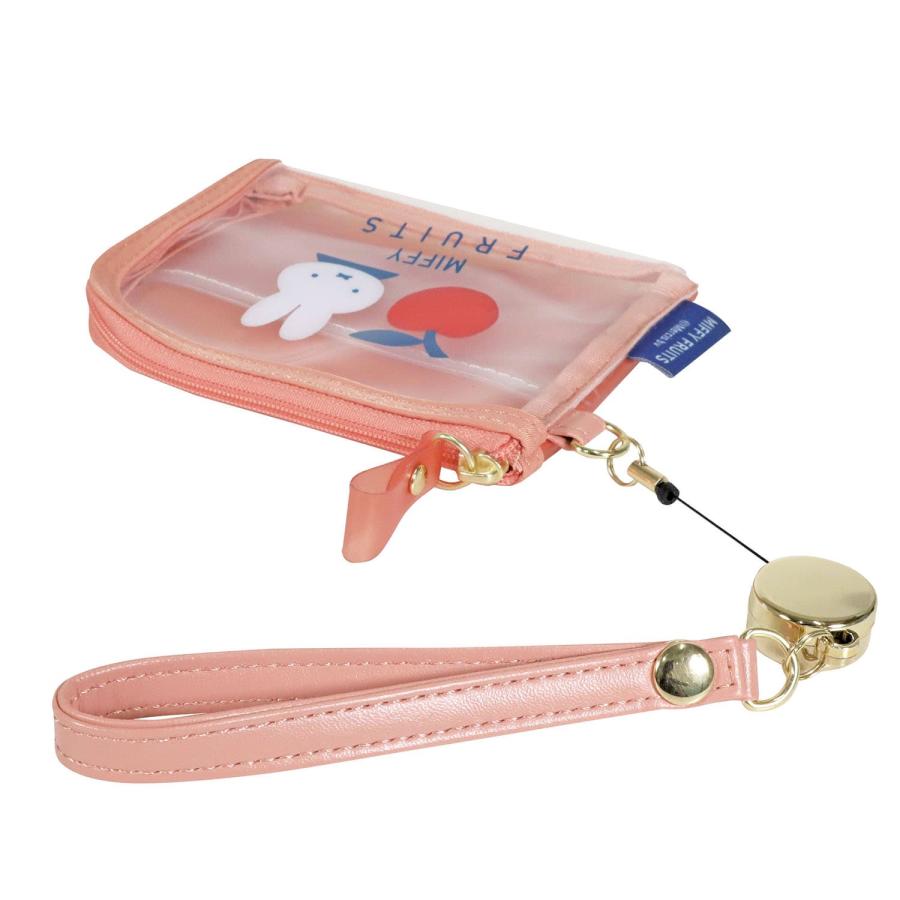 Kutsuwa Miffy Fruits Pass Case - Red