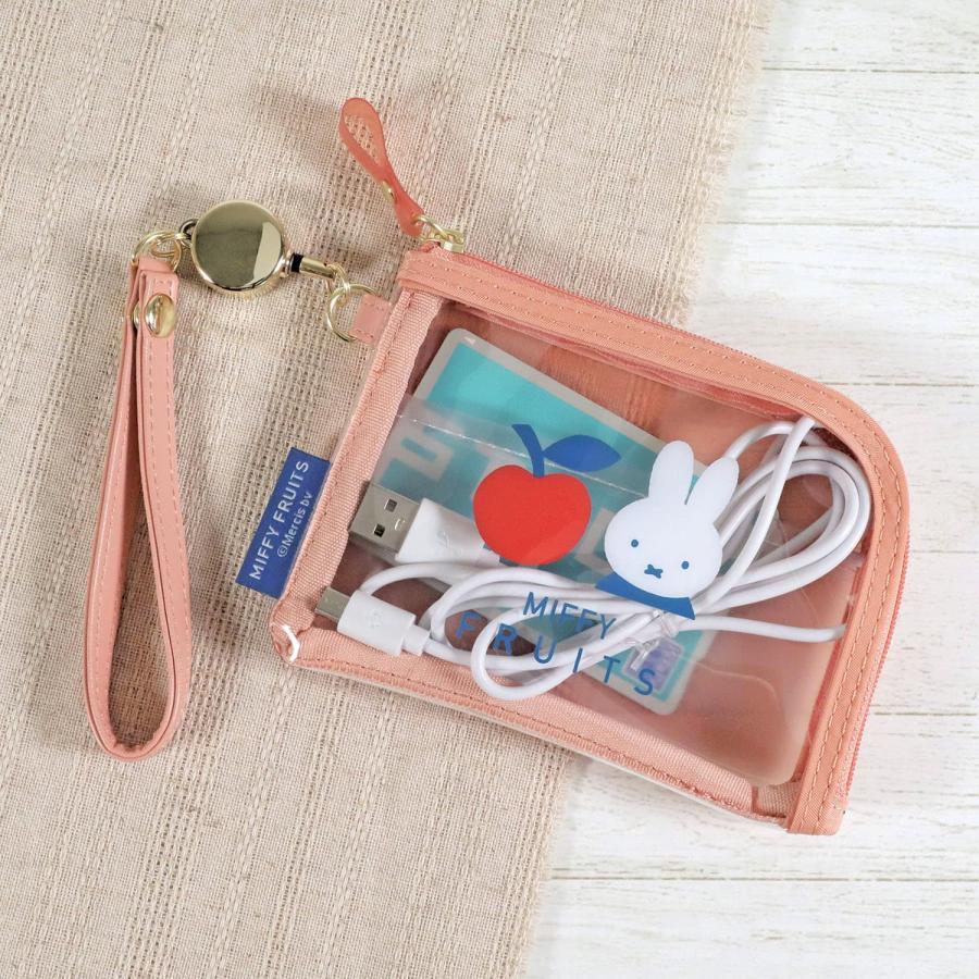 Kutsuwa Miffy Fruits Pass Case - Red