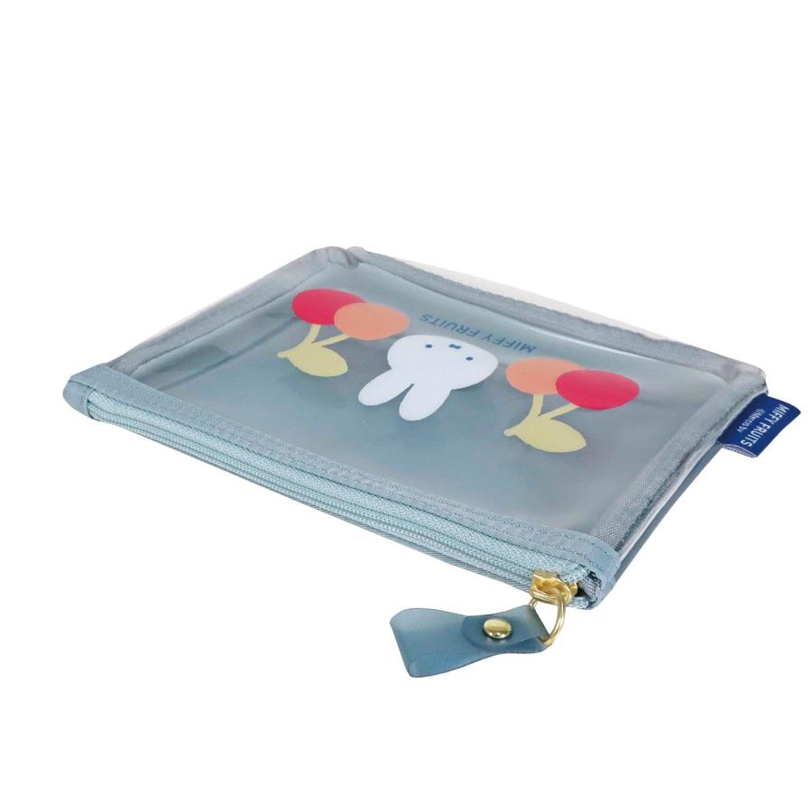 Kutsuwa Miffy Fruits Pouch Case - Blue