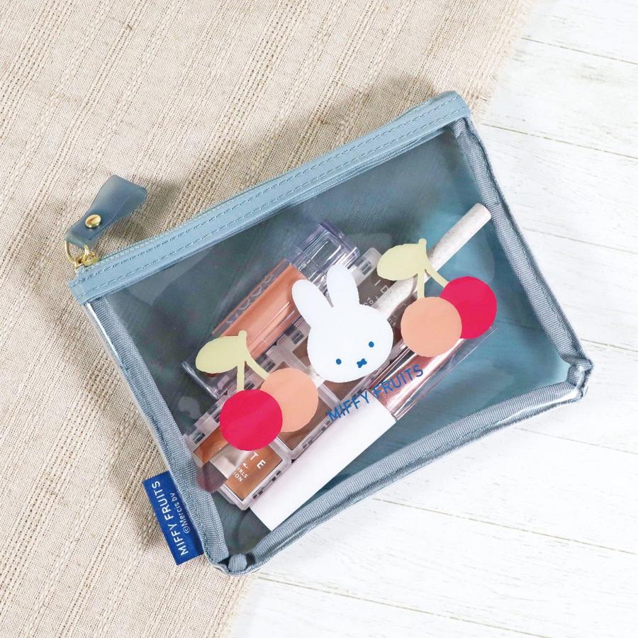 Kutsuwa Miffy Fruits Pouch Case - Blue