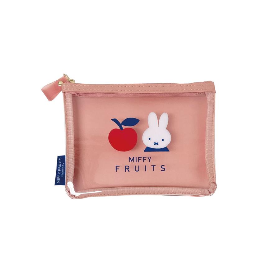 Kutsuwa Miffy Fruits Pouch Case - Red