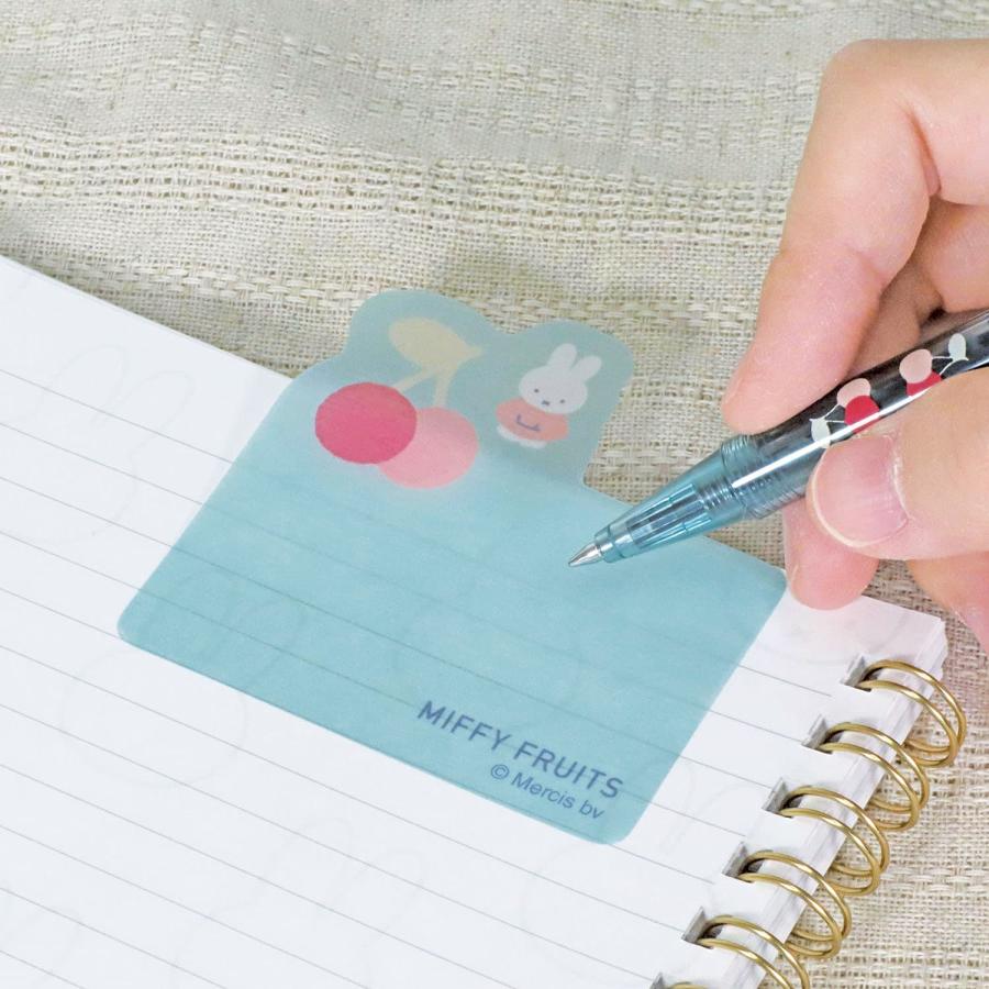 Kutsuwa Miffy Fruits Sticky Note - Blue