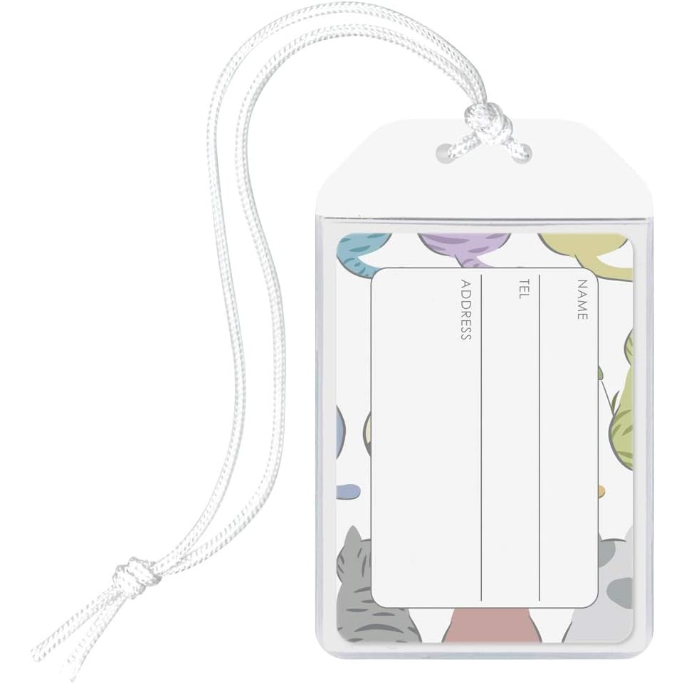 Kyoei Omamori Charm Name Card Holder - Cats