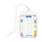 Kyoei Omamori Charm Name Card Holder - Japanese Landmarks