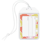 Kyoei Omamori Charm Name Card Holder - Plum Flower