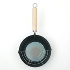 Kyoto Katsugu Iron Deep Frying Pan 20cm